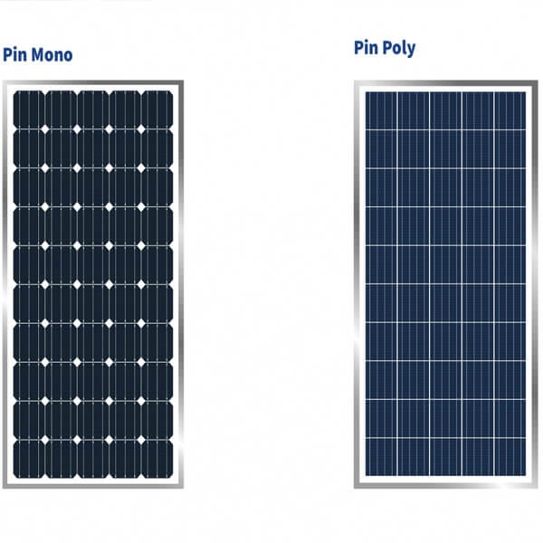 pin mặt trời mono và poly