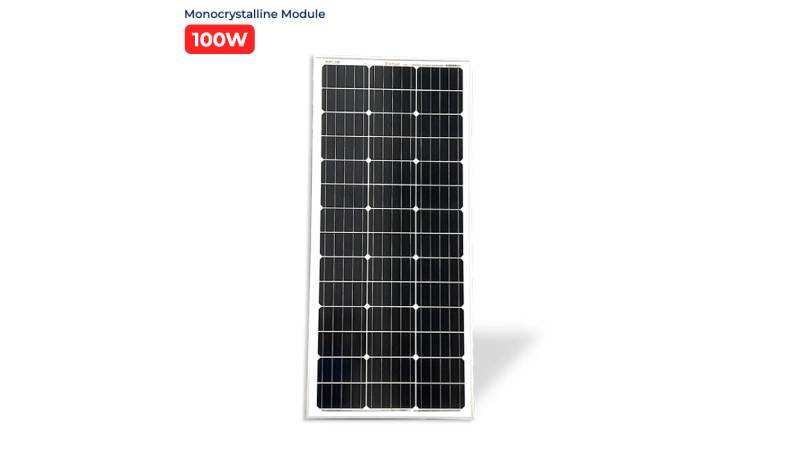 Tại sao tấm pin năng lượng 100W được sử dụng rộng rãi hiện nay?