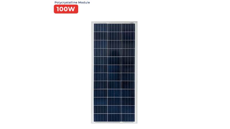 tấm pin mặt trời 100w