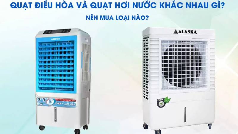 quạt hơi nước quạt điều hòa