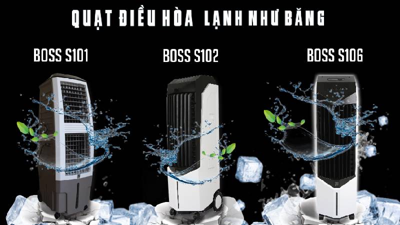 8 tính năng của máy làm mát Boss sẽ làm bạn bất ngờ