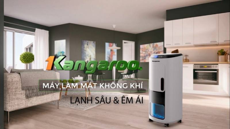 quạt điều hòa hơi nước kangaroo