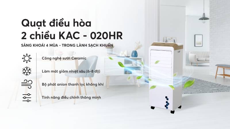 Quạt điều hòa không khí hai chiều KAROFI KAC-020HR